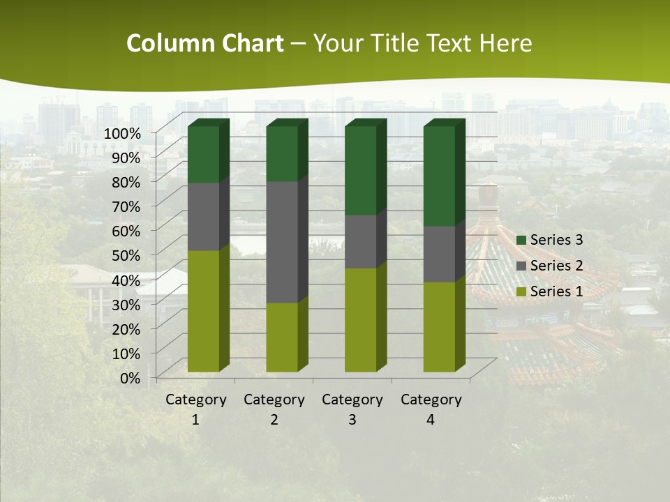 Communist Skyline View PowerPoint Template