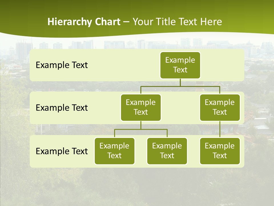 Communist Skyline View PowerPoint Template