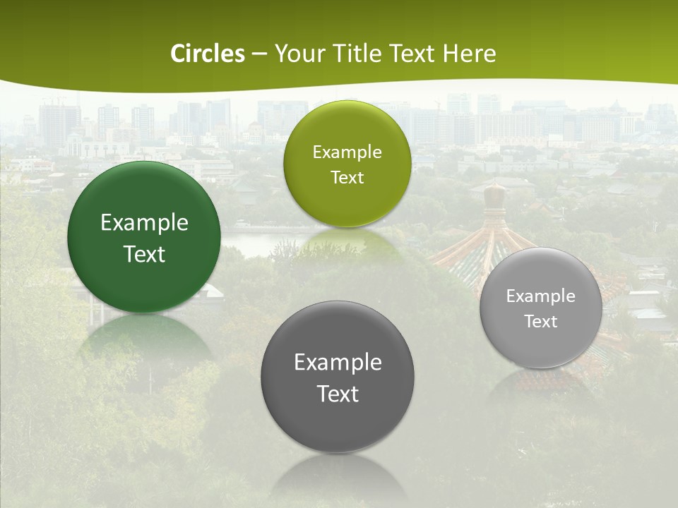 Communist Skyline View PowerPoint Template