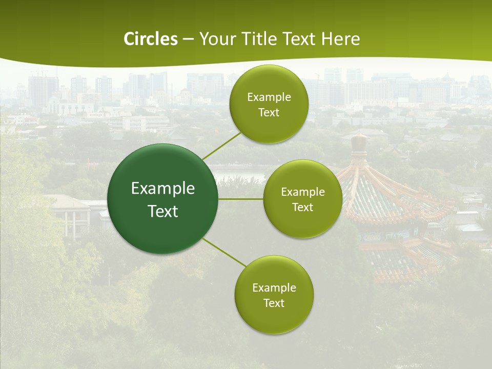 Communist Skyline View PowerPoint Template