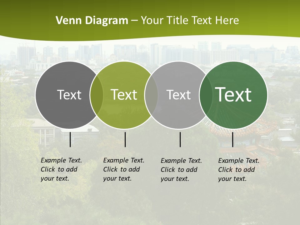 Communist Skyline View PowerPoint Template