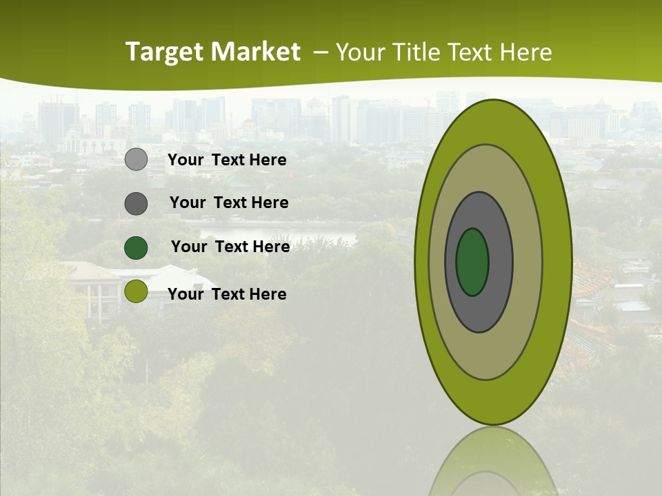 Communist Skyline View PowerPoint Template