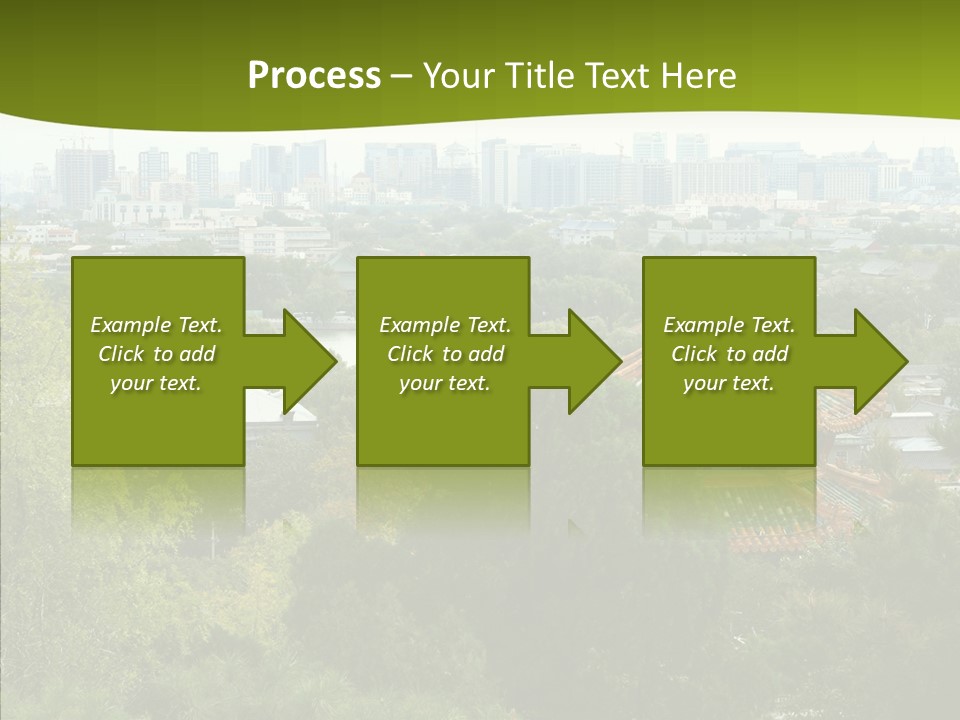 Communist Skyline View PowerPoint Template