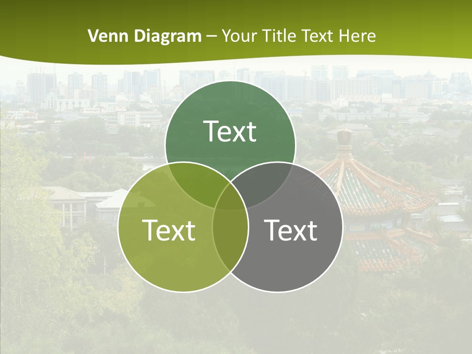 Communist Skyline View PowerPoint Template