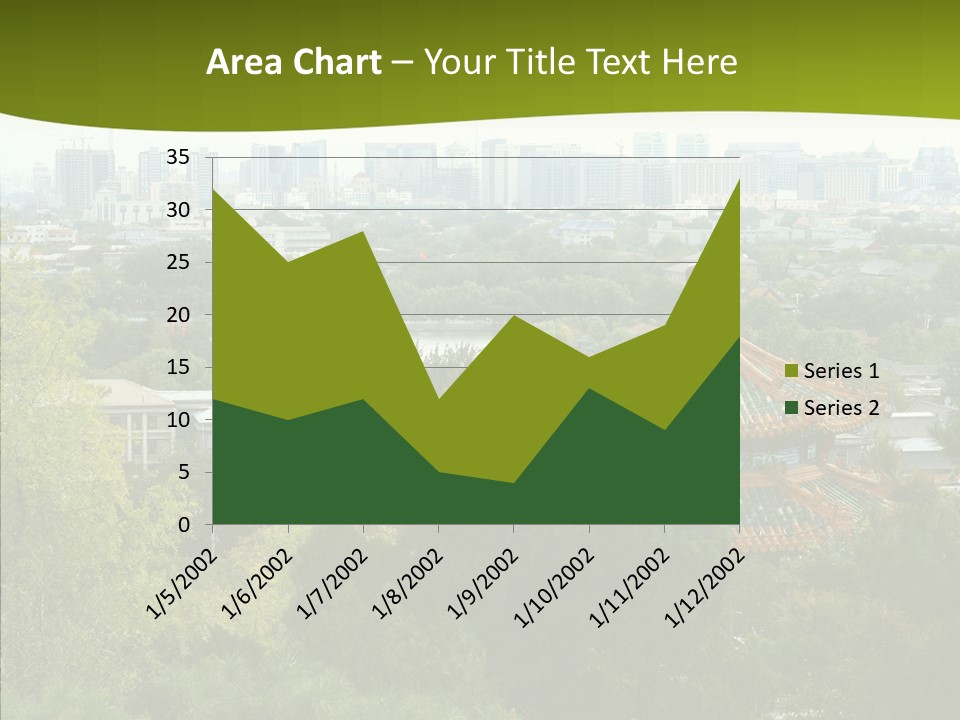 Communist Skyline View PowerPoint Template