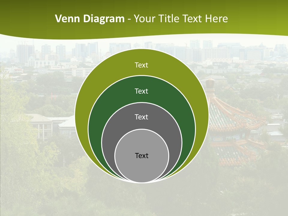 Communist Skyline View PowerPoint Template
