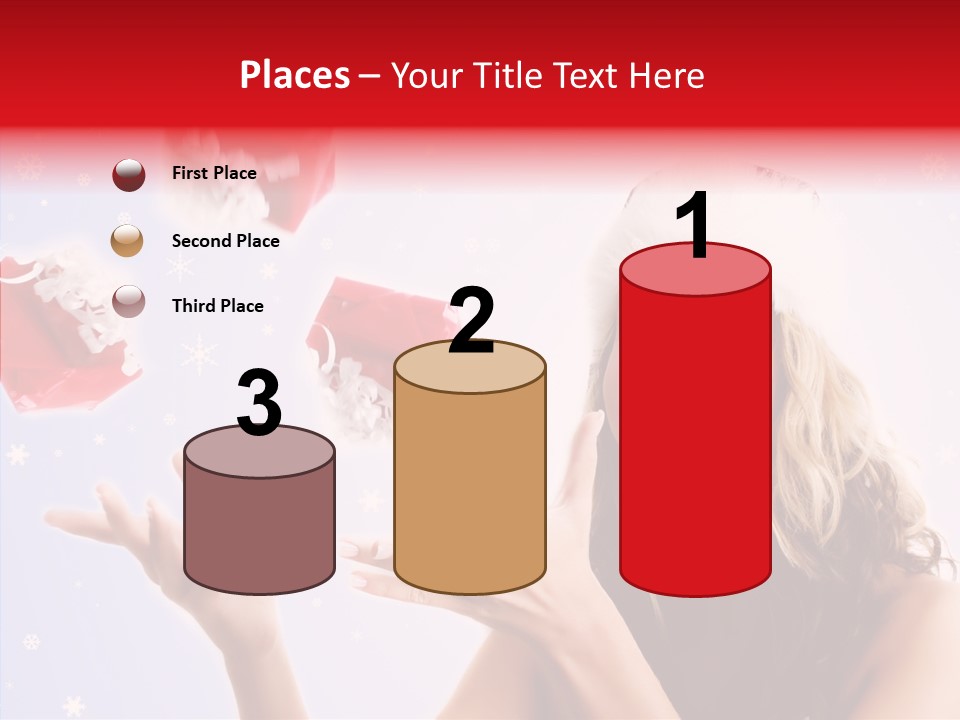 Christmas Beauty Lovely PowerPoint Template