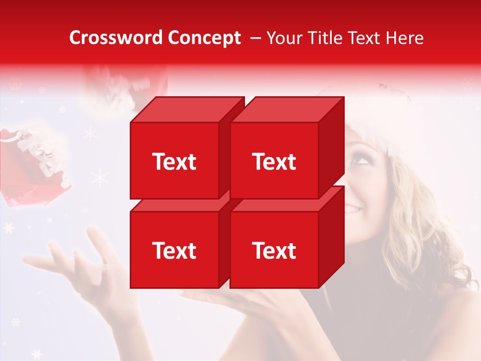 Christmas Beauty Lovely PowerPoint Template