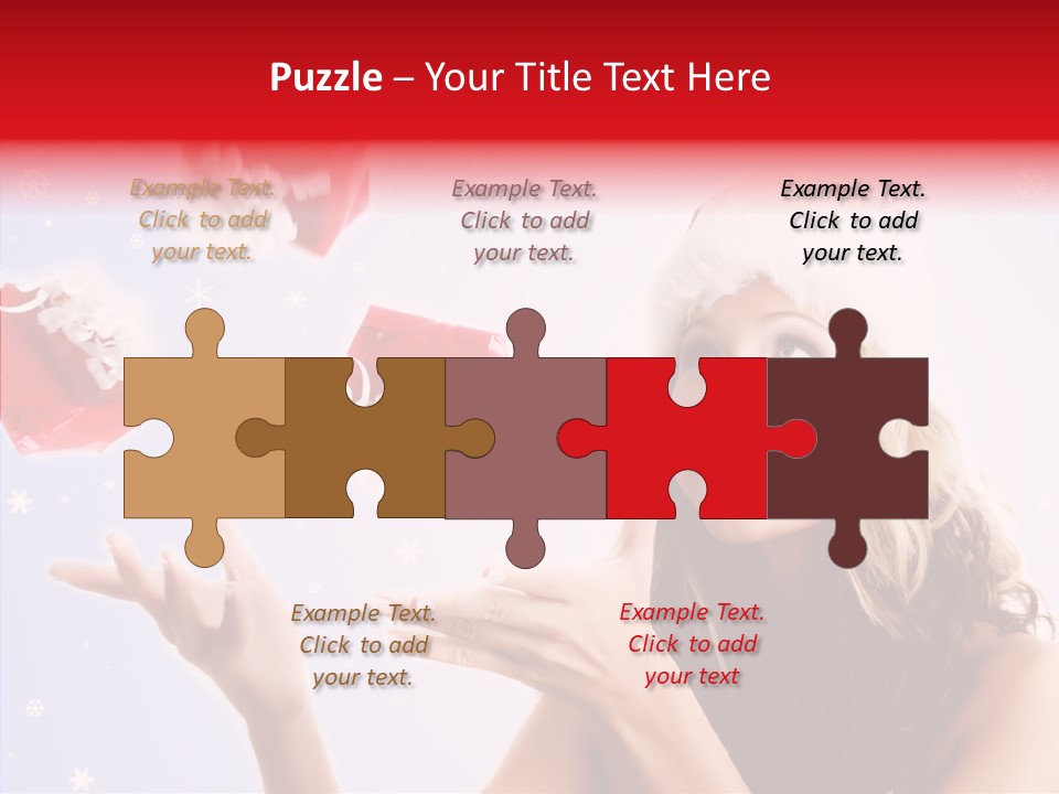 Christmas Beauty Lovely PowerPoint Template