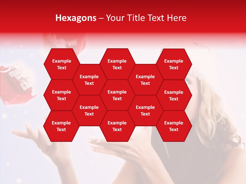 Christmas Beauty Lovely PowerPoint Template