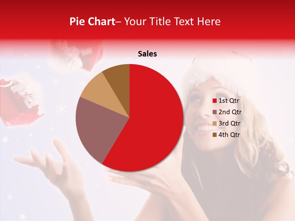 Christmas Beauty Lovely PowerPoint Template