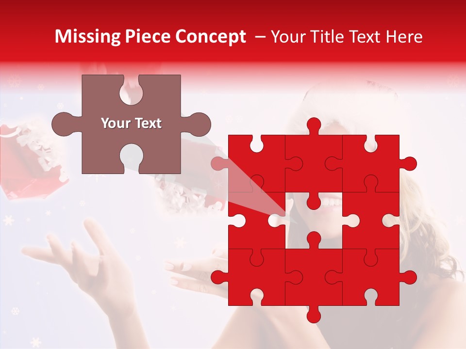 Christmas Beauty Lovely PowerPoint Template