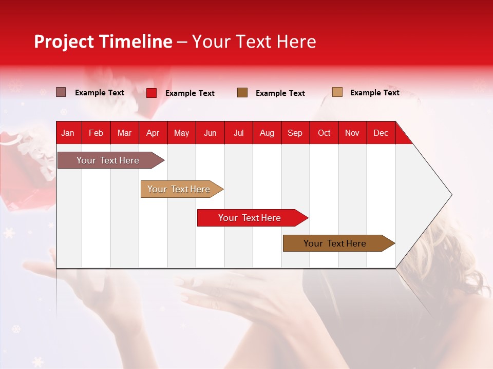 Christmas Beauty Lovely PowerPoint Template