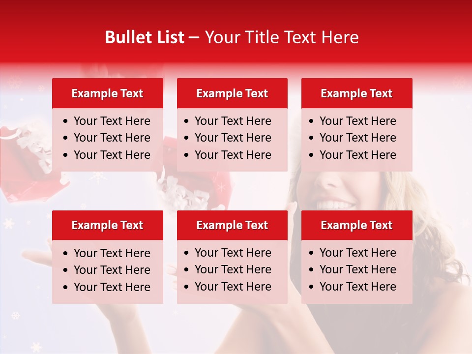 Christmas Beauty Lovely PowerPoint Template