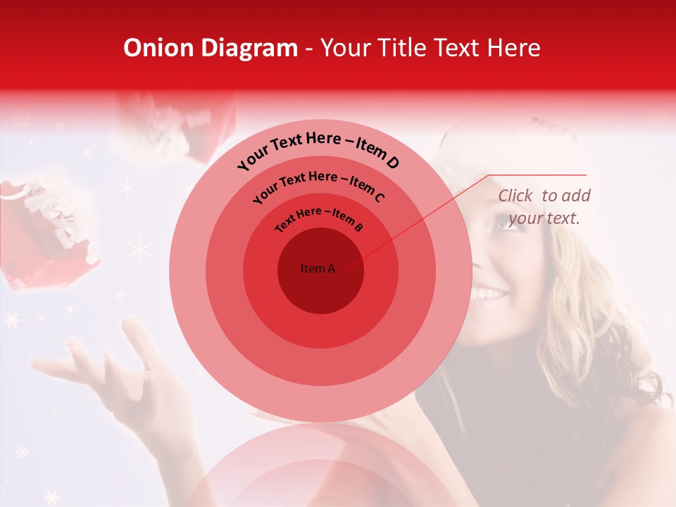 Christmas Beauty Lovely PowerPoint Template