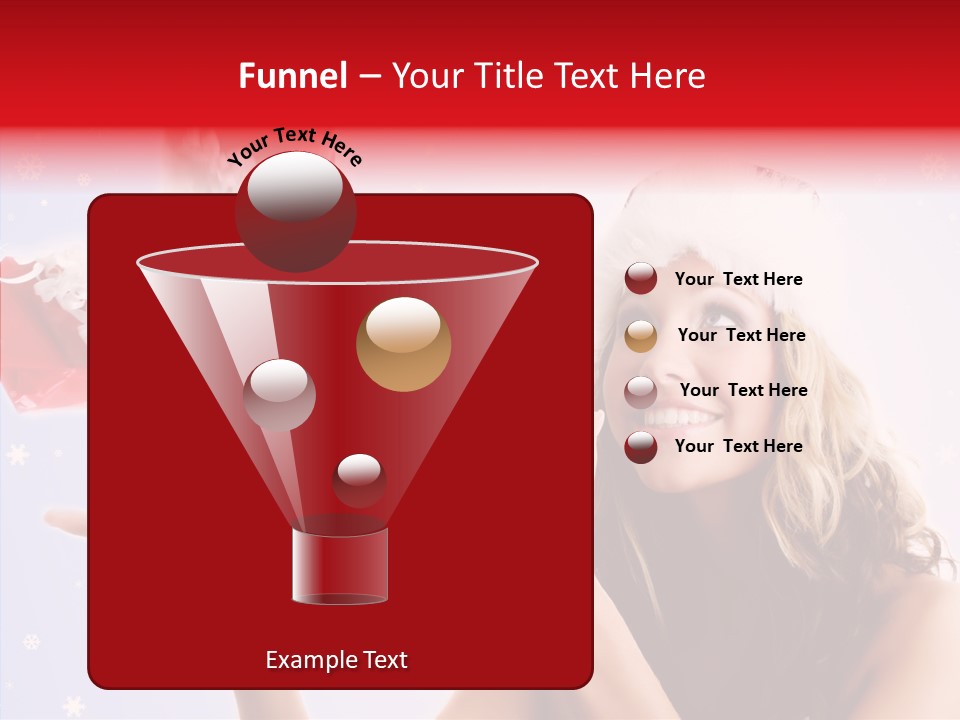 Christmas Beauty Lovely PowerPoint Template