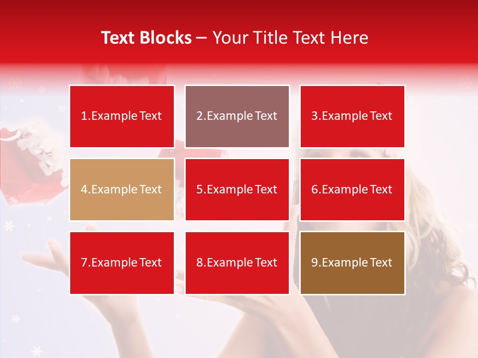 Christmas Beauty Lovely PowerPoint Template