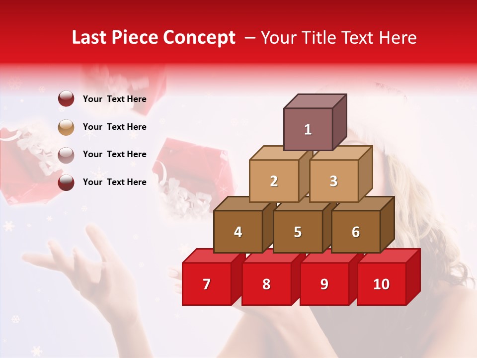 Christmas Beauty Lovely PowerPoint Template