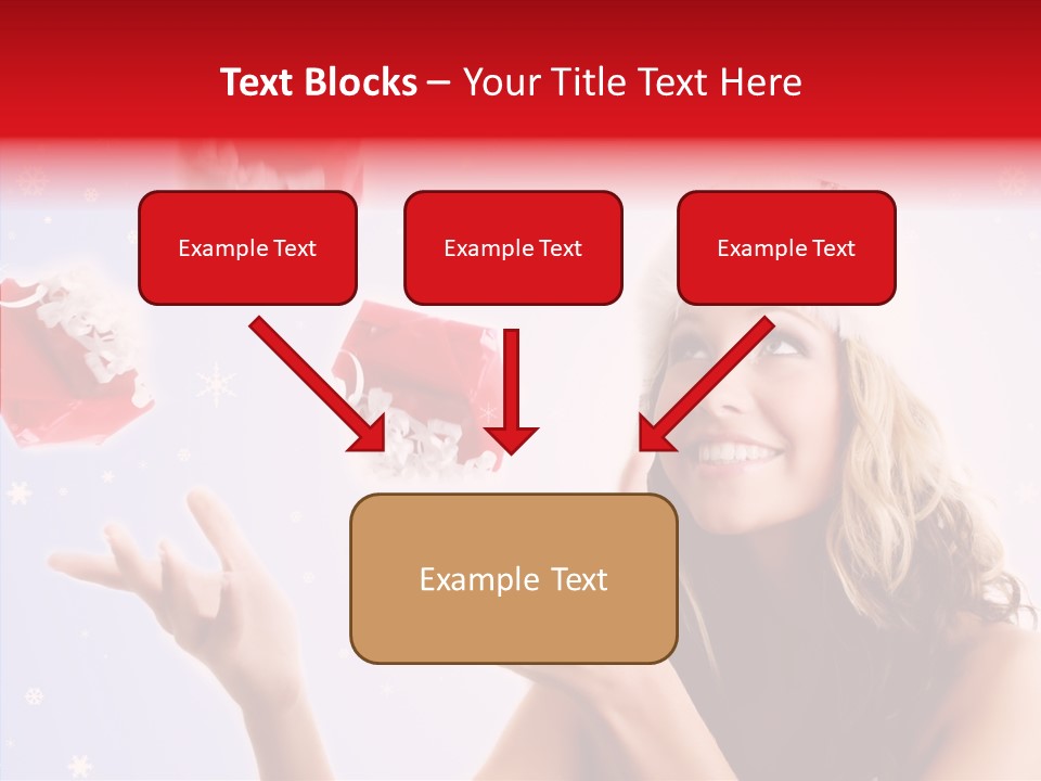 Christmas Beauty Lovely PowerPoint Template
