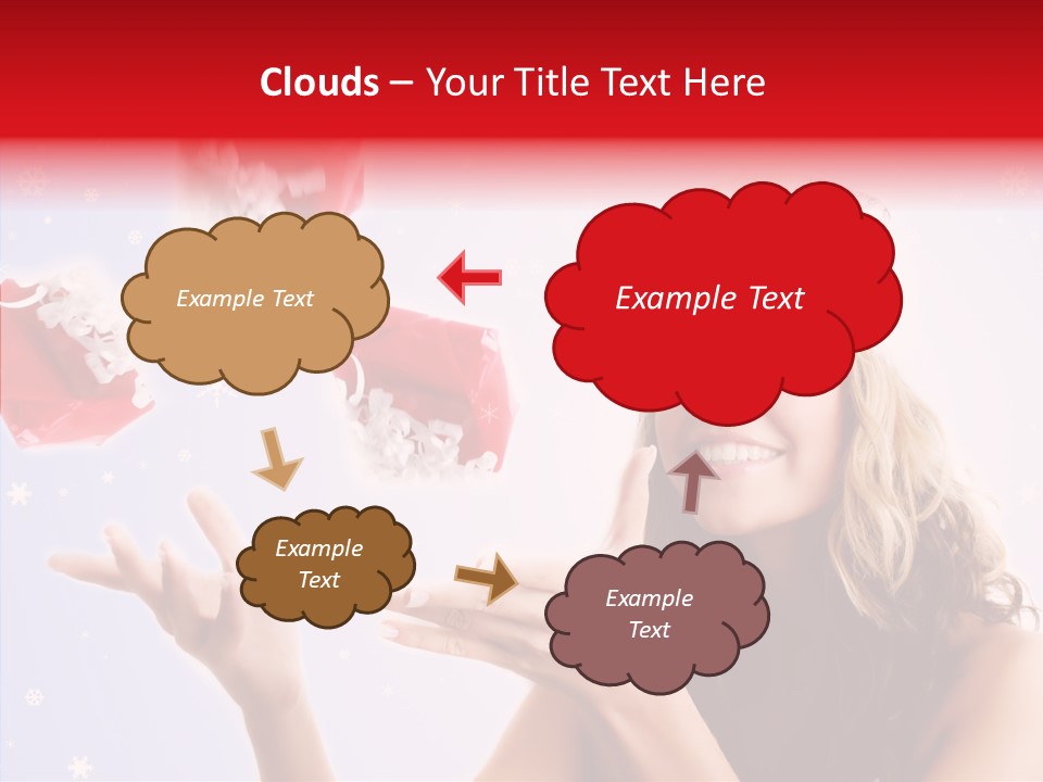 Christmas Beauty Lovely PowerPoint Template