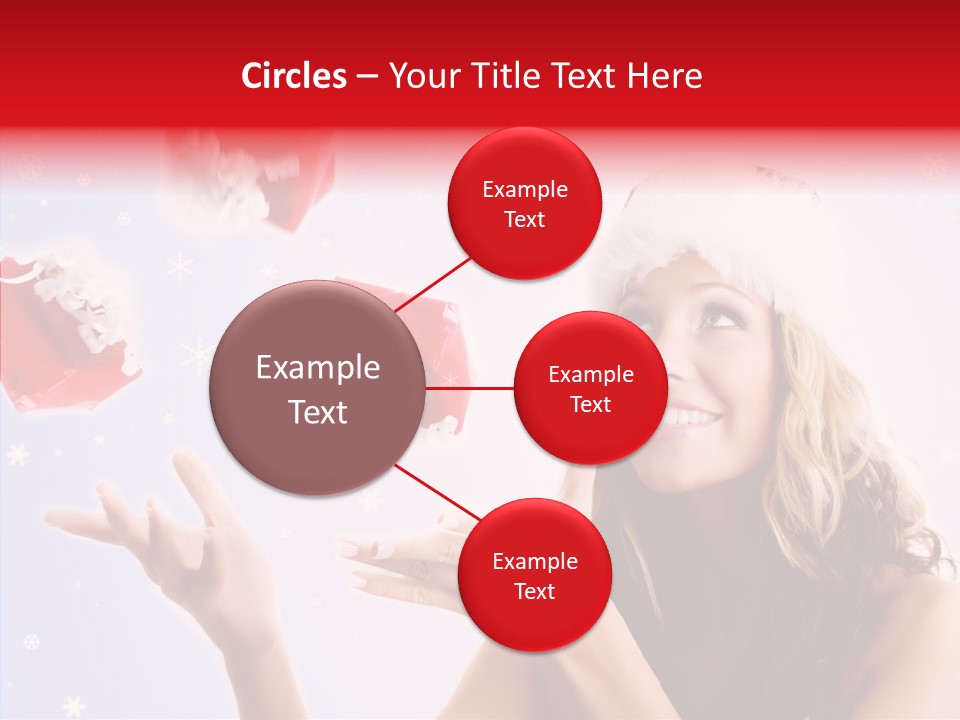 Christmas Beauty Lovely PowerPoint Template