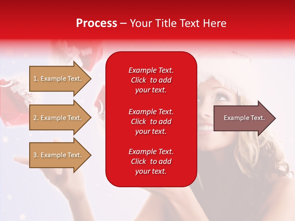 Christmas Beauty Lovely PowerPoint Template