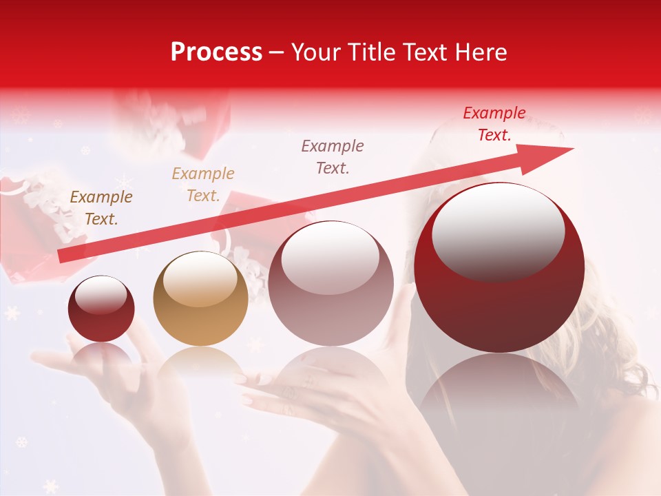 Christmas Beauty Lovely PowerPoint Template