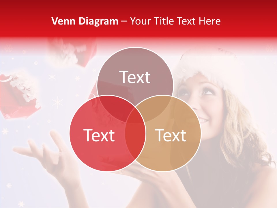 Christmas Beauty Lovely PowerPoint Template