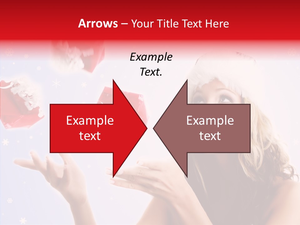 Christmas Beauty Lovely PowerPoint Template