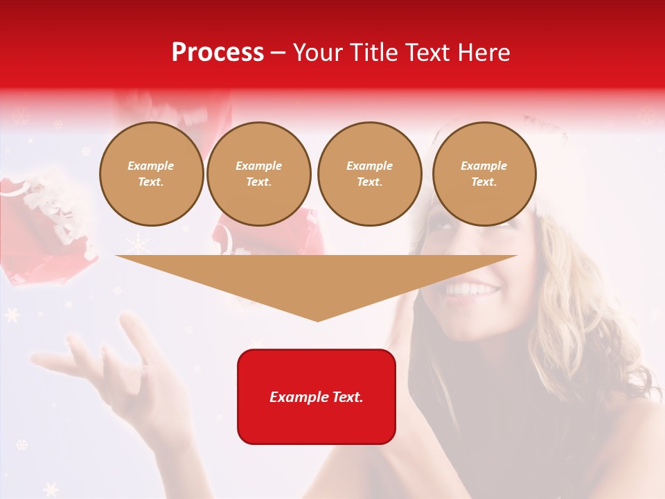 Christmas Beauty Lovely PowerPoint Template