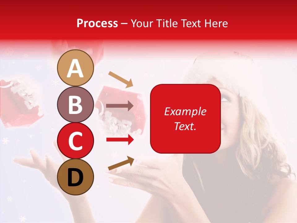 Christmas Beauty Lovely PowerPoint Template