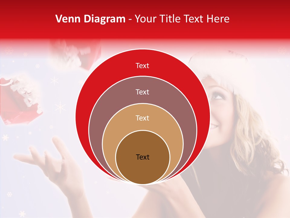 Christmas Beauty Lovely PowerPoint Template