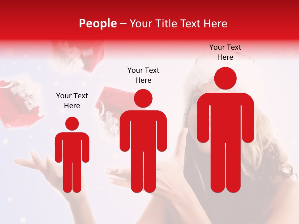 Christmas Beauty Lovely PowerPoint Template