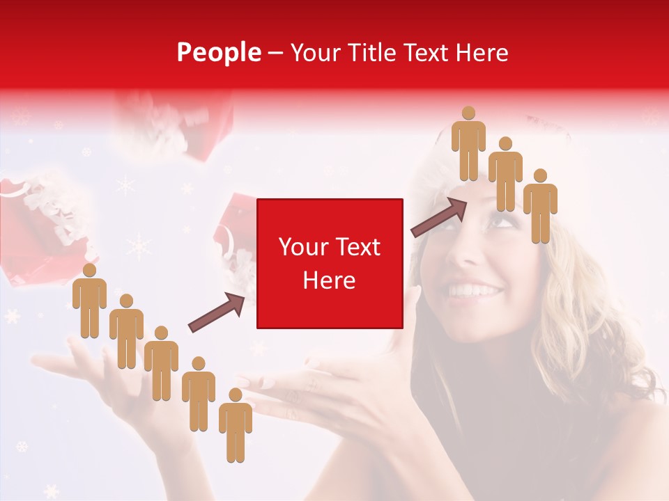 Christmas Beauty Lovely PowerPoint Template