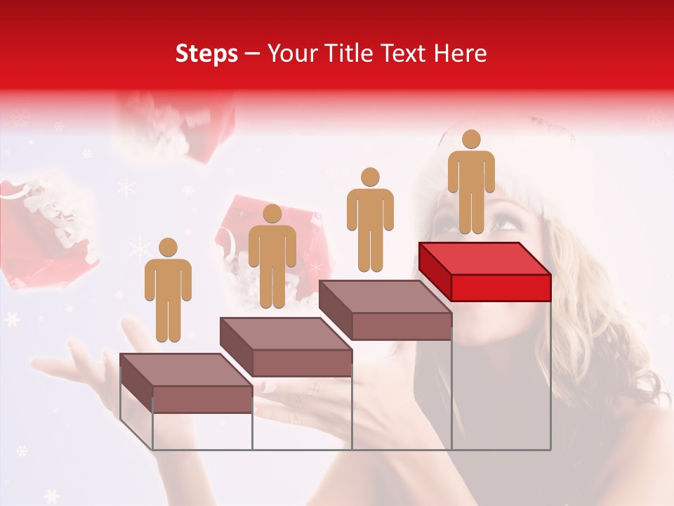 Christmas Beauty Lovely PowerPoint Template