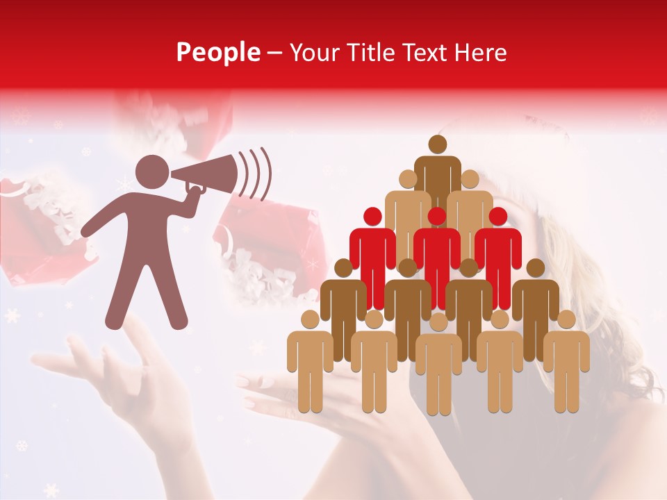 Christmas Beauty Lovely PowerPoint Template