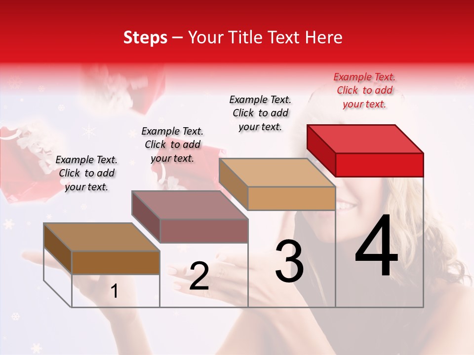 Christmas Beauty Lovely PowerPoint Template