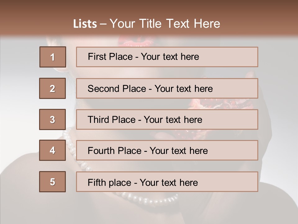 Character Happy Board PowerPoint Template