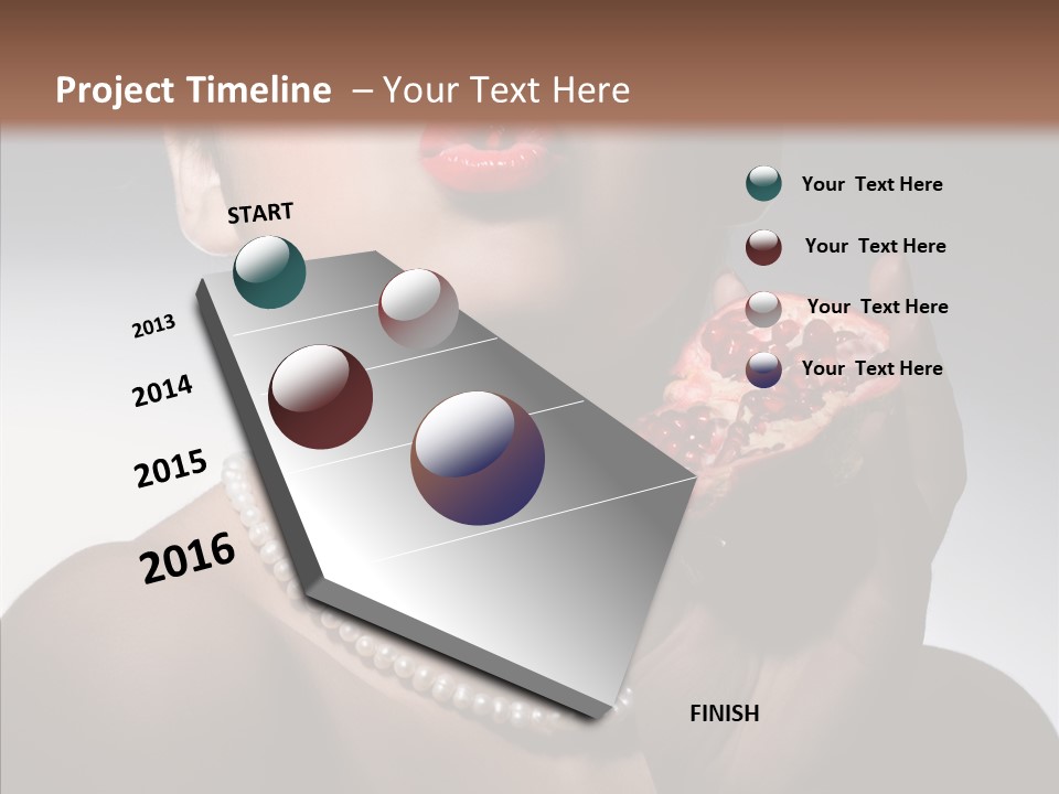 Character Happy Board PowerPoint Template