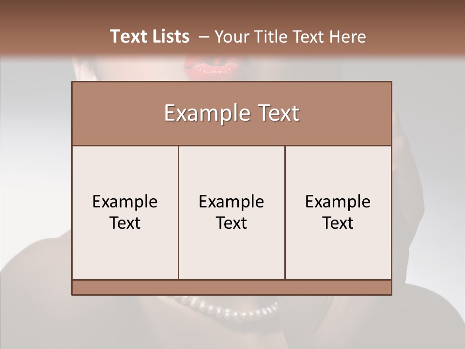 Character Happy Board PowerPoint Template