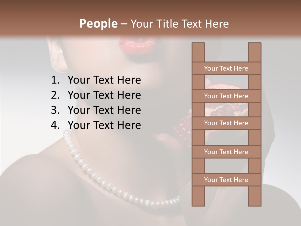 Character Happy Board PowerPoint Template