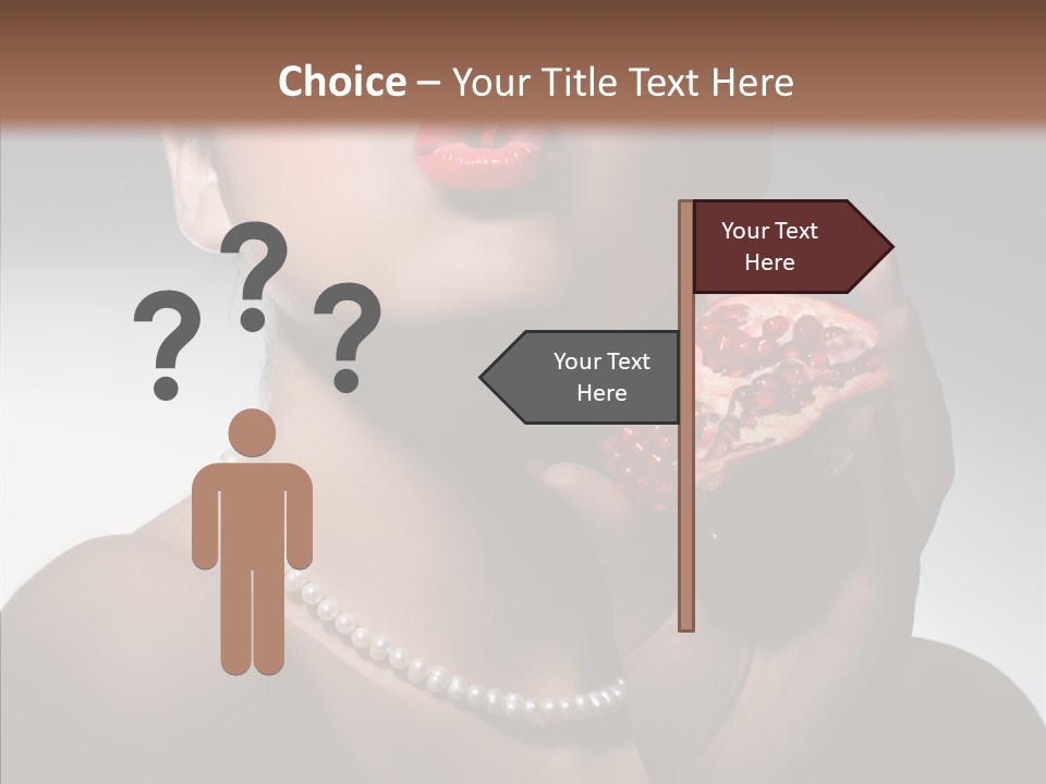 Character Happy Board PowerPoint Template