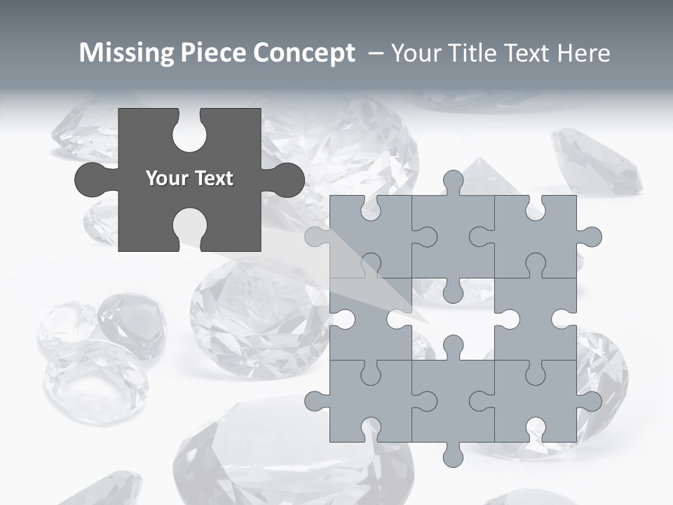 Diamond Rock Anniversary PowerPoint Template