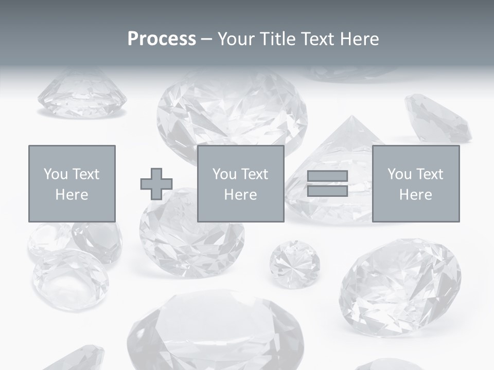 Diamond Rock Anniversary PowerPoint Template