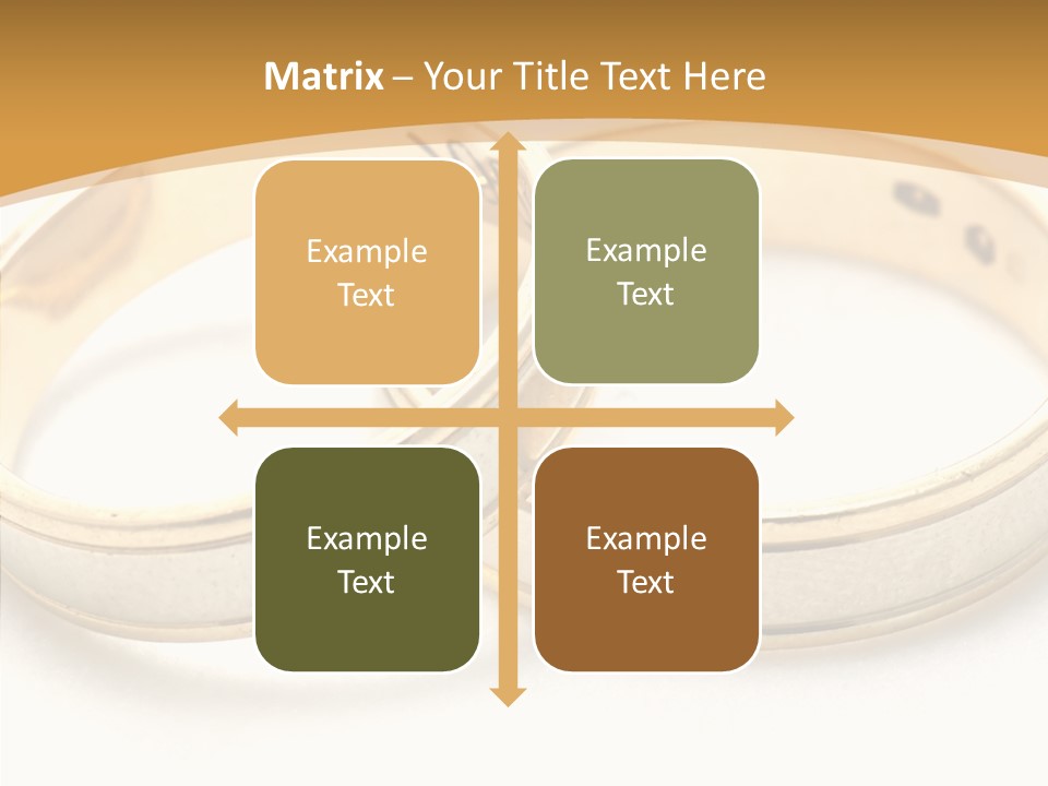 Token Married Wed PowerPoint Template