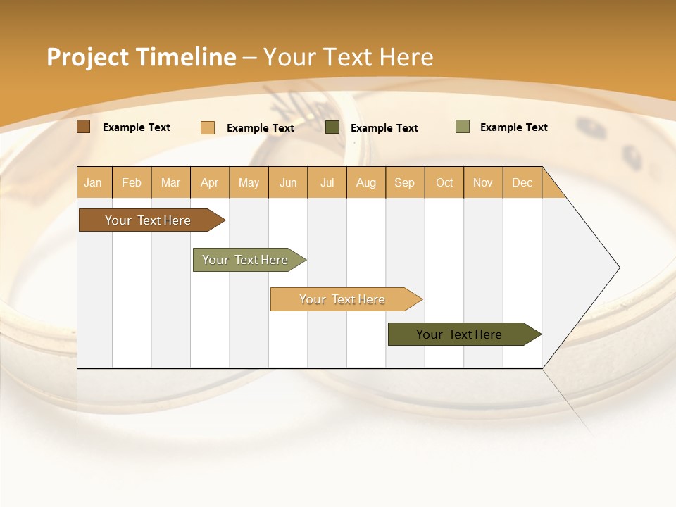 Token Married Wed PowerPoint Template