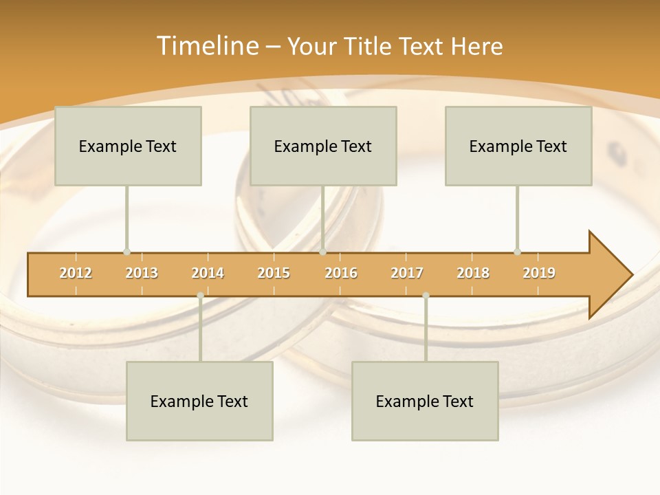 Token Married Wed PowerPoint Template