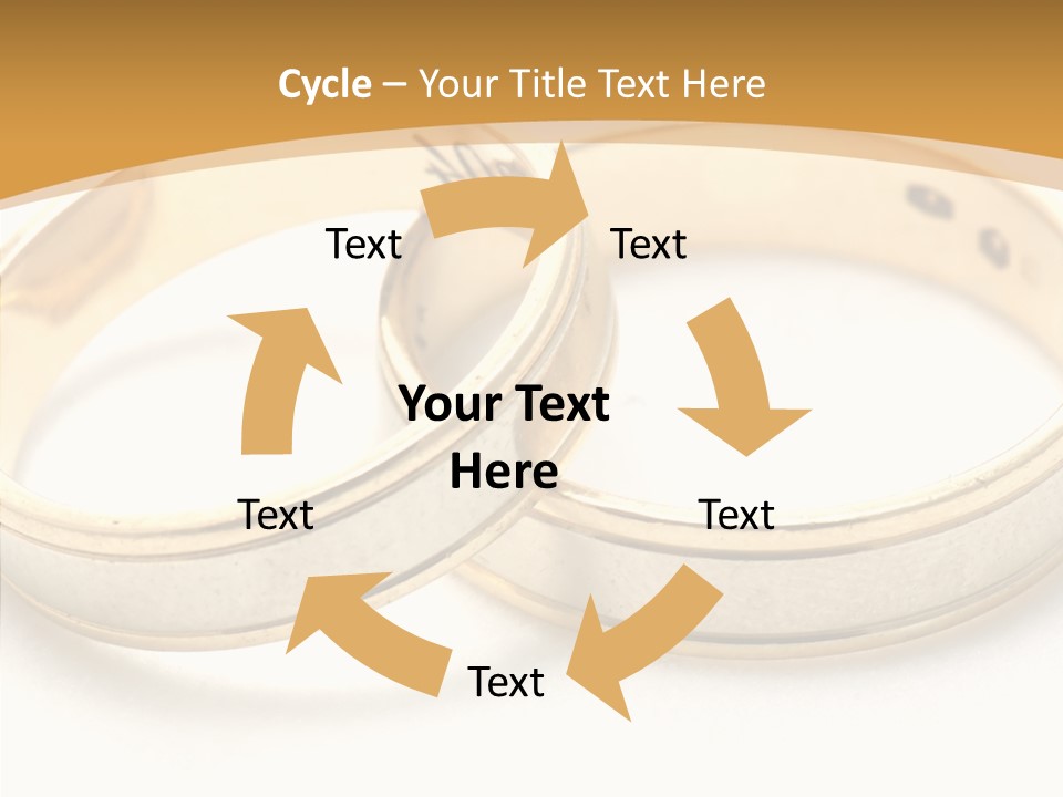 Token Married Wed PowerPoint Template