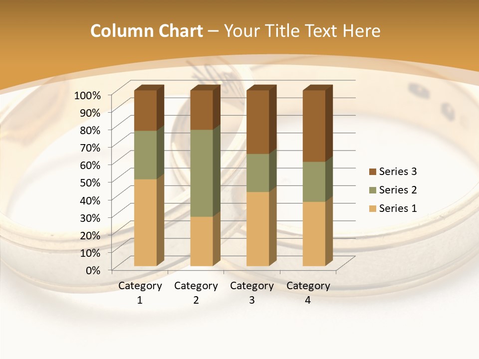 Token Married Wed PowerPoint Template