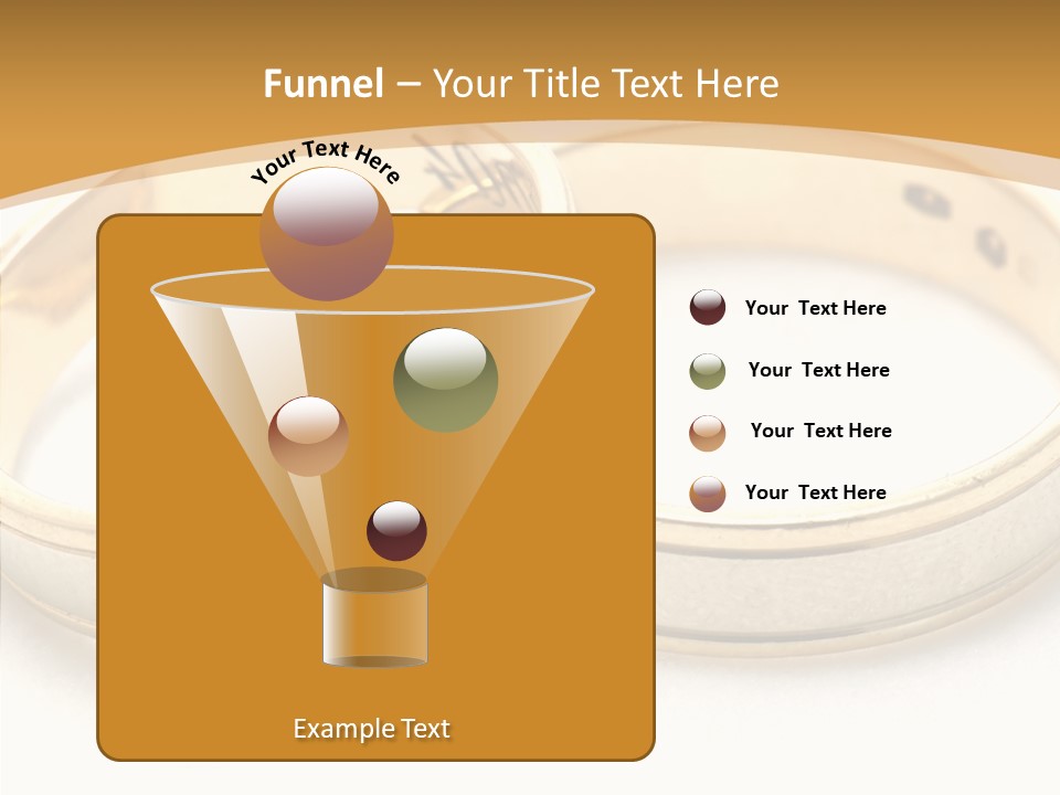 Token Married Wed PowerPoint Template